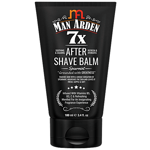 Buy Man Arden 7X After Shave Balm Spearmint With Menthol, Vitamin C