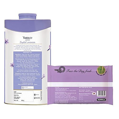 Buy Yardley London English Lavender Perfumed Talc Online at Best Price