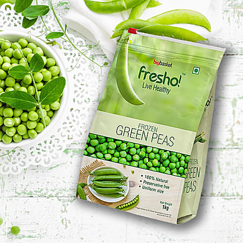 Buy Fresho Frozen Green Peas Online at Best Price of Rs 189 bigbasket