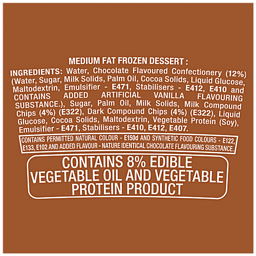 kwality walls Frozen Dessert - Dark Divine Chocolate Sensation, 700 ml  