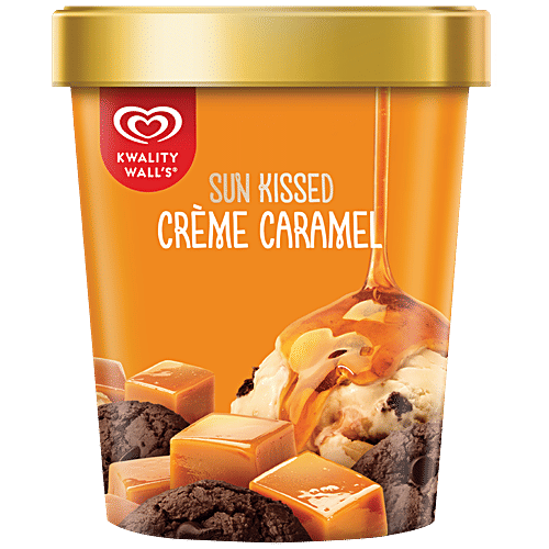 kwality walls Frozen Dessert - Creme Caramel, 700 ml  