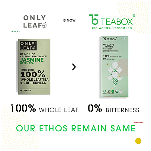 Buy Teabox Jasmine Green Tea Calmness Inducing, 0 Bitterness