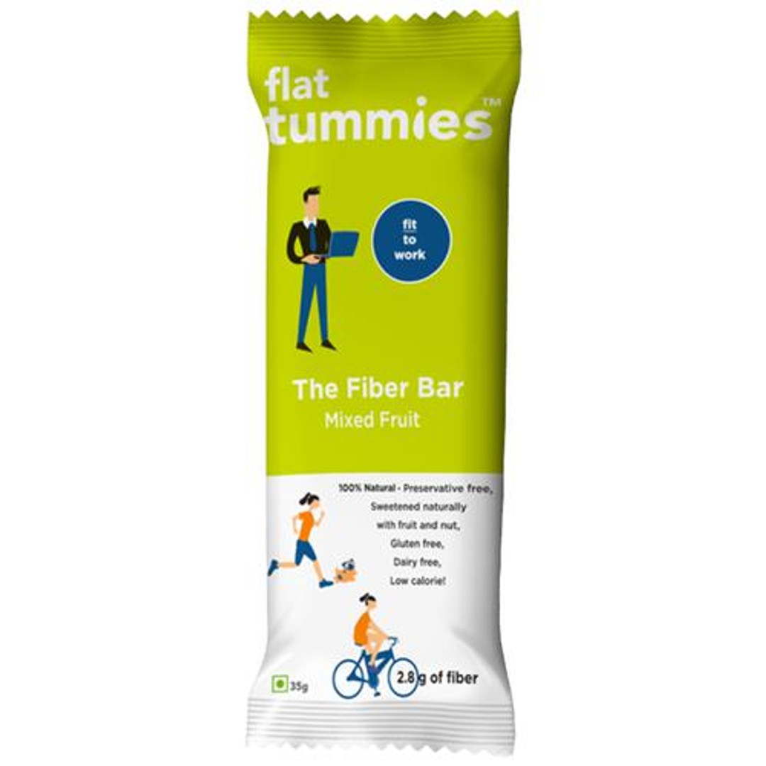 Buy Flat Tummies The Fiber Bar Mixed Fruit Online at Best Price of Rs