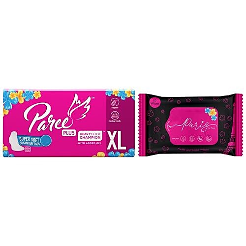 Buy Paree Plus Sanitary Pads XL Online at Best Price bigbasket
