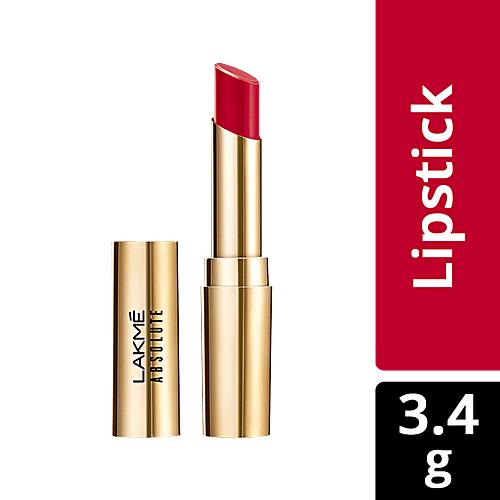 Lakme Absolute Matte Ultimate Lip Color With Argan Oil - Red Extreme, 3.4 g Red Extreme 
