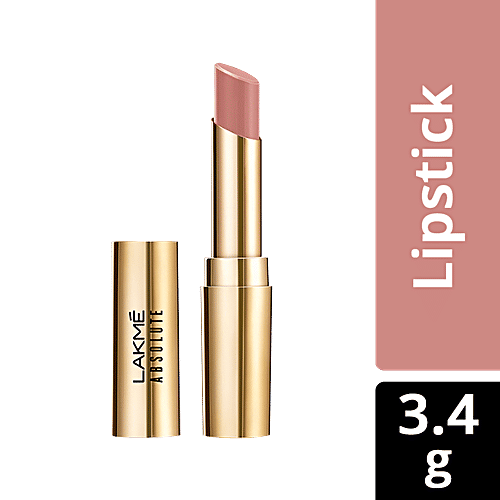 Lakme Absolute Matte Ultimate Lip Color With Argan Oil - Petal Pink, 3.4 g Petal Pink 