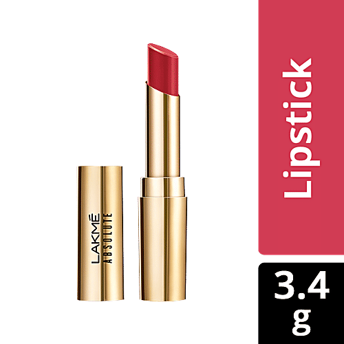 Lakme Absolute Matte Ultimate Lip Color With Argan Oil - Rouge Splash, 3.4 g Rouge Splash 