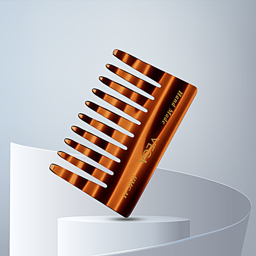 Vega HMC-31 Handcrafted Shampoo Hair Comb - Small, 1 pc