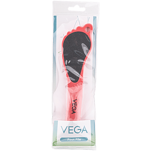 Vega Black Emery Foot File - PD-18, 1 pc  