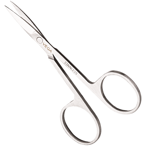 Vega Cuticle Scissor - CS-01, Colour May Vary, 1 pc