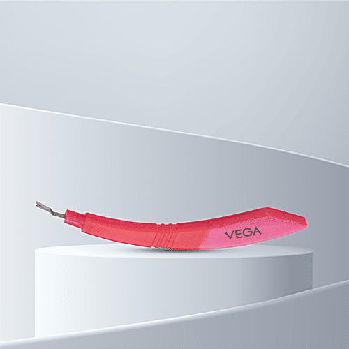 Vega 2-In-1 Cuticle Trimmer & Nail File - CTF-01, Colour May Vary, 1 pc
