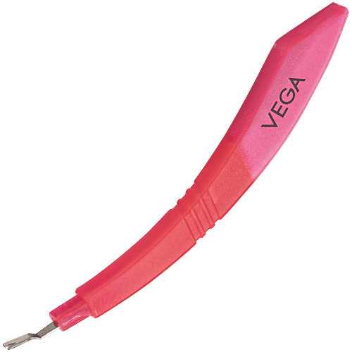 Vega 2-In-1 Cuticle Trimmer & Nail File - CTF-01, Colour May Vary, 1 pc