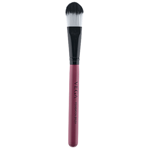 Buy Vega Foundation Brush MBP04, Colour May Vary Online at Best