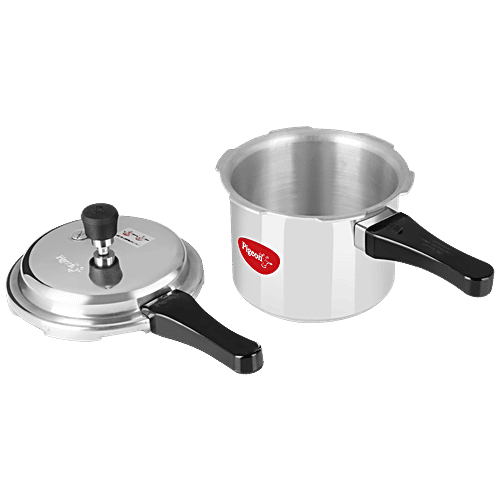 Pigeon by Stovekraft Aluminium Outer Lid Pressure Cooker - Induction Base, 3 L  