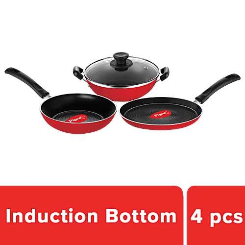 Buy Pigeon by Stovekraft Carlo Induction Base NonStick Cookware Gift