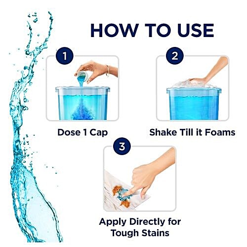 Surf Excel Easy Wash Detergent Liquid, 1 L  