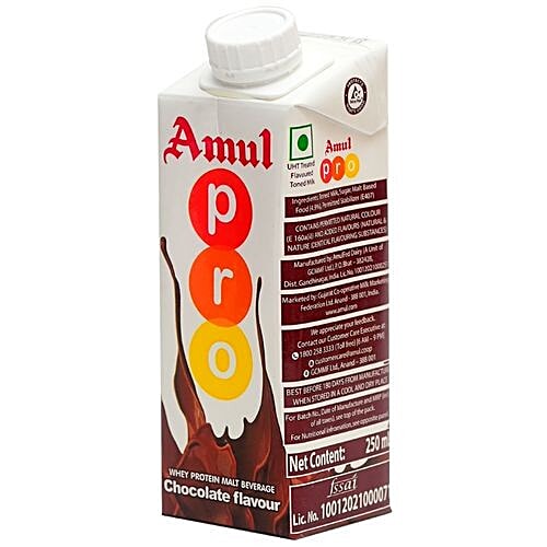 Amul Pro Drink, 250 ml No Trans Fat