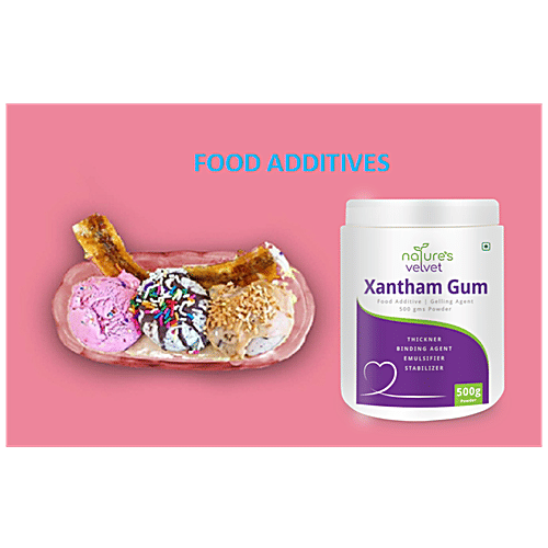 Buy Natures Velvet Xanthan Gum Powder Gelling Agent Online at Best