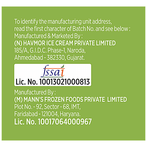 Havmor Dry Fruit Malai Ice Cream, 750 g Tub 