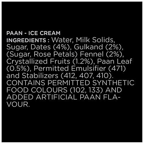 Havmor Ice Cream - Signature, Paan, 1 L Tub 