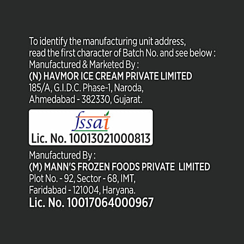 Havmor Ice Cream - Signature, Kesar Malti, 125 ml Cup 