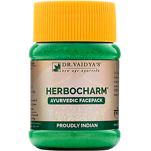Dr. Vaidya's Herbocharm Powder - Ayurvedic Facepack, 50 g Pack of 2 