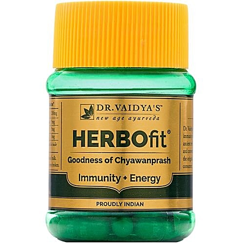 Dr. Vaidya's Herbofit - Goodness of Chyawanprash, 30 pcs Pack of 2 
