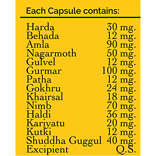 Dr. Vaidya's Lipo Herb Capsules - Fat Fighter, 30 pcs (Pack of 2) 