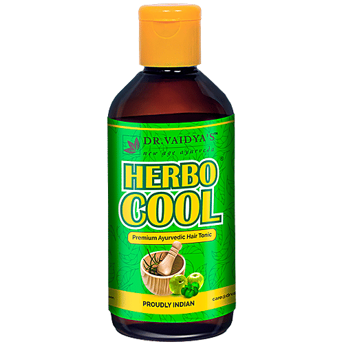 Dr. Vaidya's Herbo Cool Hair Tonic, 200 ml  