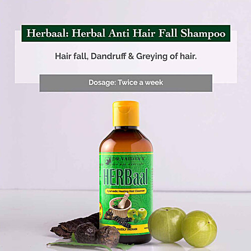 Dr. Vaidya's Herbaal Hair Cleanser, 200 ml  