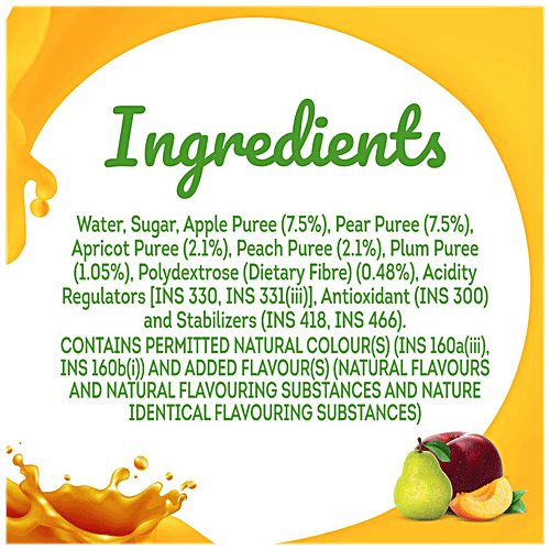 B Natural Himalayan Mixed Fruit - Goodness Of Fiber, Made From Choicest Fruits, 750 ml  No Added Preservatives, No Added Flavours