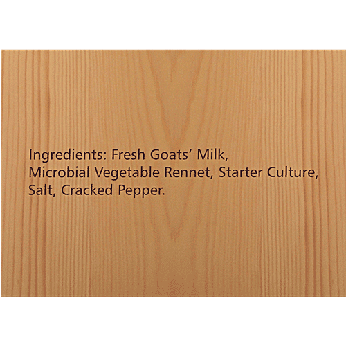 RRO DAIRY Chevre Cheese - Black Pepper, 100 g Box Good Source of Protein & Calcium