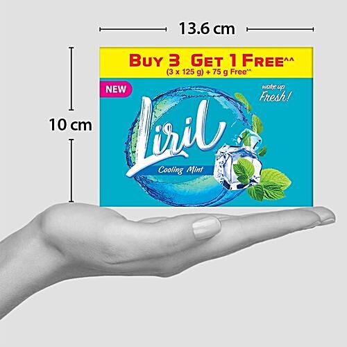 Buy Liril Cooling Mint Soap Online at Best Price bigbasket