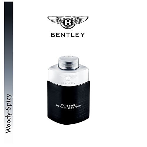 Bentley Black Edition Eau De Parfum For Men, 100 ml  