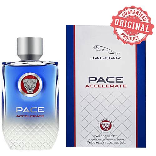 Jaguar Pace Accelerate Men Eau De Toilette, 100 ml  Ideal for Night Wear