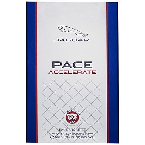Jaguar Pace Accelerate Men Eau De Toilette, 100 ml  Ideal for Night Wear
