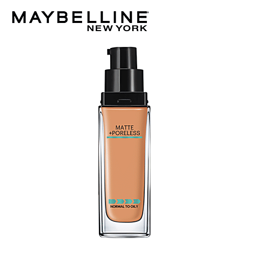Maybelline New York Fit Me Matte+Poreless Liquid Foundation, 30 ml 335 Classic Tan 