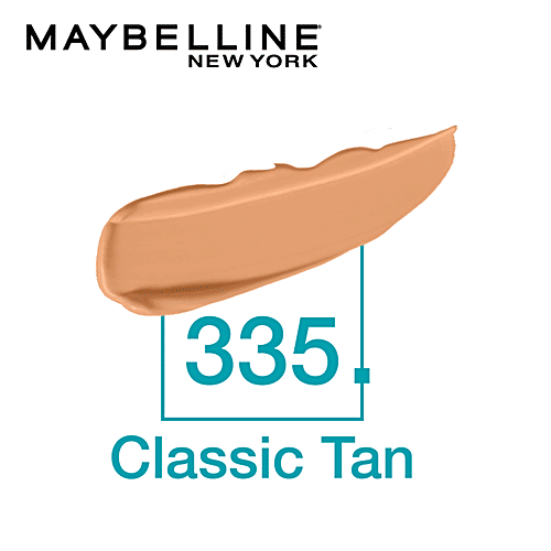 Maybelline New York Fit Me Matte+Poreless Liquid Foundation, 30 ml 335 Classic Tan 