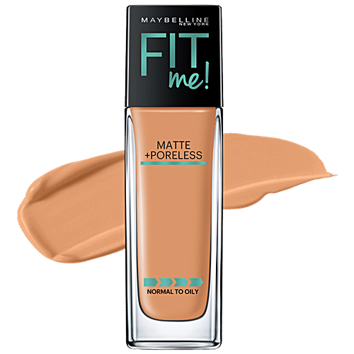 Maybelline New York Fit Me Matte+Poreless Liquid Foundation, 30 ml 335 Classic Tan 
