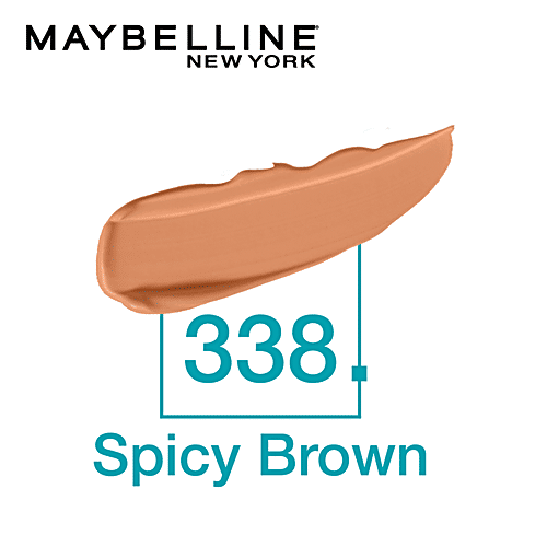 Maybelline New York Fit Me Matte+Poreless Liquid Foundation, 30 ml 338 Spicy Brown 