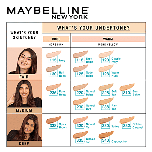 Maybelline New York Fit Me Matte+Poreless Liquid Foundation, 30 ml 338 Spicy Brown 