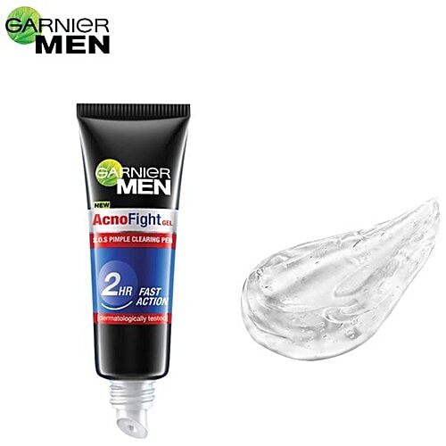 Garnier Men Acno Fight Pimple Clearing Gel, 10 ml  