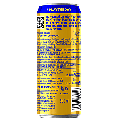 Buy Ocean Energy One8 Energy Drink Classic Natural Caffeine, Cricket