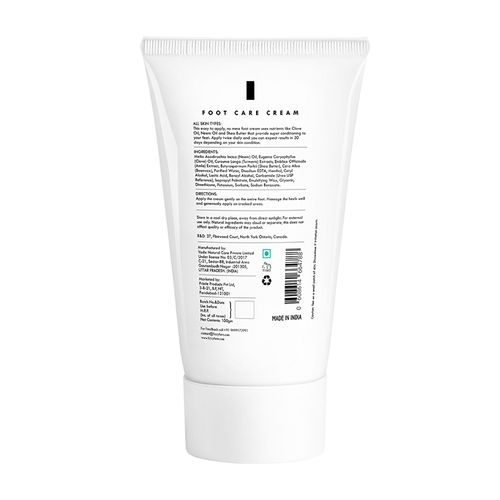 Fizzy Fern Barefoot Foot Care Cream - For Dry & Cracked Heels, 100 g  Sulfate & Paraben Free
