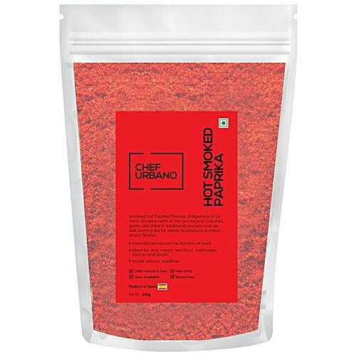 Chef Urbano Smoked Paprika - Hot, 250 g  