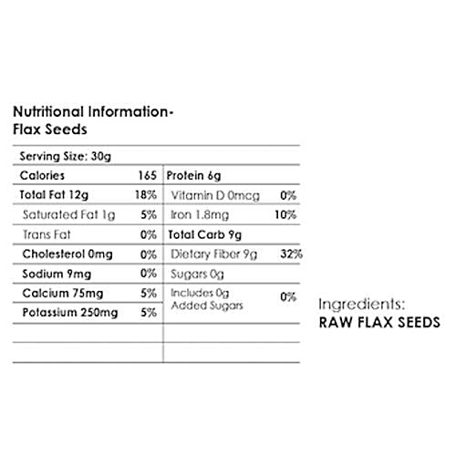 Chef Urbano Flax Seeds, 300 g  