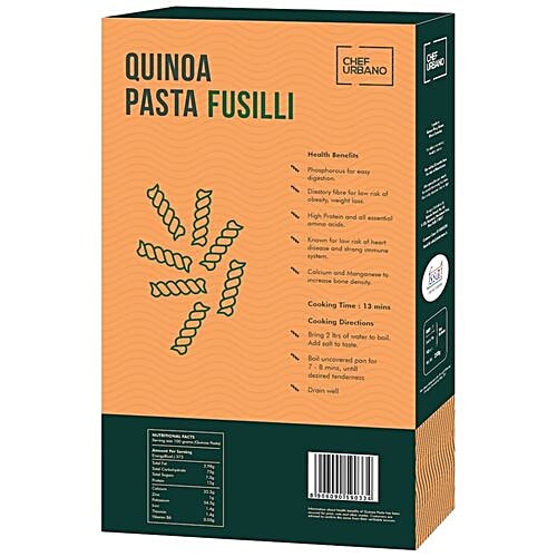 Buy Chef Urbano Quinoa & Durum Wheat Pasta Fusilli Online at Best