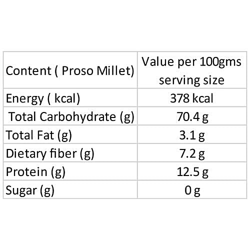 MeraKisan Organic Proso Millet, 1 kg Pouch 
