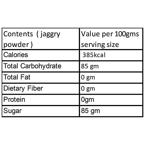 MeraKisan Organic Jaggery/Gur Powder, 500 g Pouch 