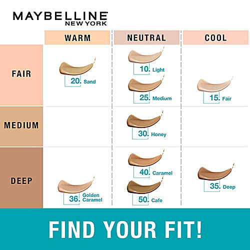 Maybelline New York Fit Me Concealer - 36, Golden Caramel, 6.8 g  